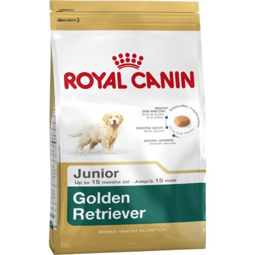 غذای خشک رویال کنین مخصوص توله سگ و سگ جوان نژاد گلدن رتریور 2 تا 15 ماه/ 3 کیلویی/ Royal Canin Golden Retriever Junior